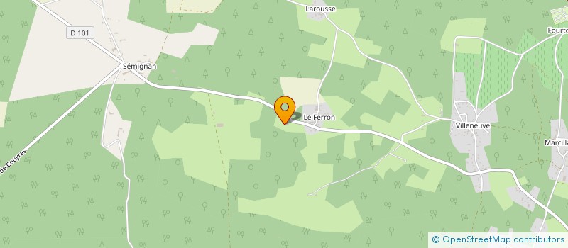 localisation de l'entreprise MONSIEUR JEROME LALANNE  SAINT-LAURENT-MEDOC