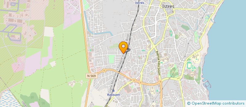 localisation de l'entreprise MONSIEUR JEROME LAMAND  ISTRES