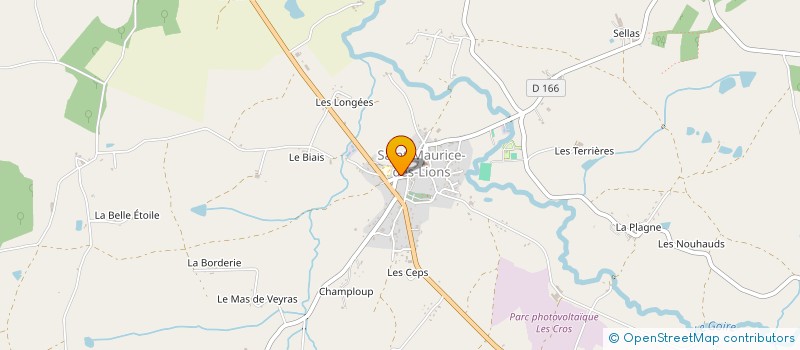 localisation de l'entreprise MONSIEUR JEROME LAMANT à SAINT-MAURICE-DES-LIONS