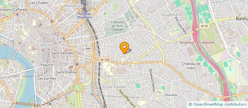 localisation de l'entreprise MONSIEUR JEROME LAMBERT  TOULOUSE