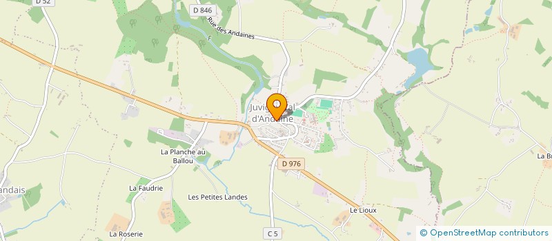 localisation de l'entreprise MONSIEUR JEROME LANDEMAINE à JUVIGNY VAL D'ANDAINE