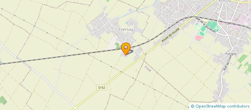 localisation de l'entreprise MONSIEUR JEROME LANGLAIS  YVERSAY
