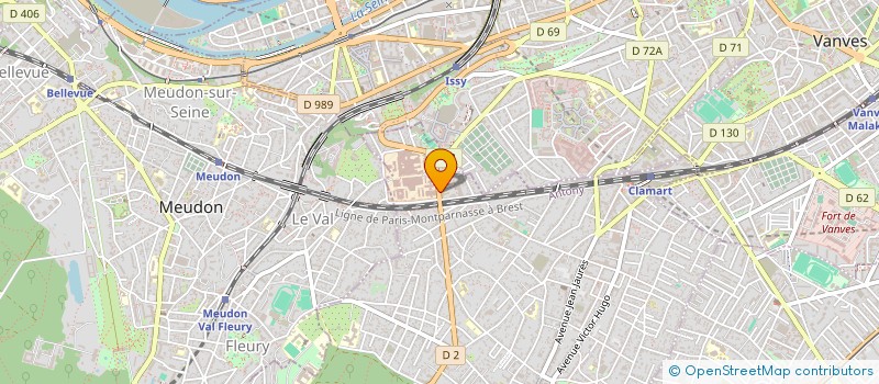 localisation de l'entreprise MONSIEUR JEROME LANICI à CLAMART