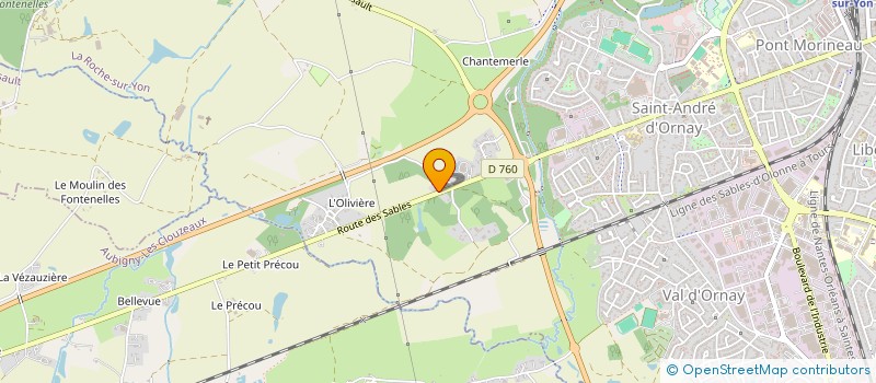 localisation de l'entreprise MONSIEUR JEROME LARDY  SEVREMONT