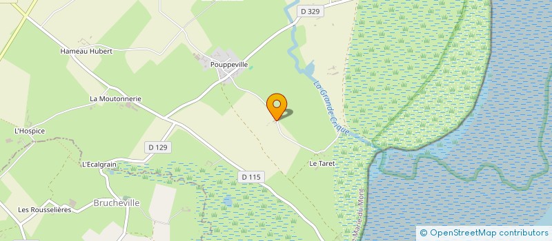 localisation de l'entreprise MONSIEUR JEROME LAROSE  SAINTE-MARIE-DU-MONT