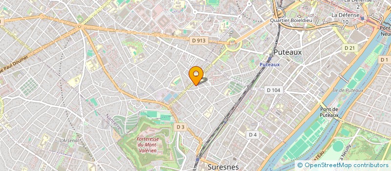 localisation de l'entreprise MONSIEUR JEROME LARROUTUROU à SURESNES