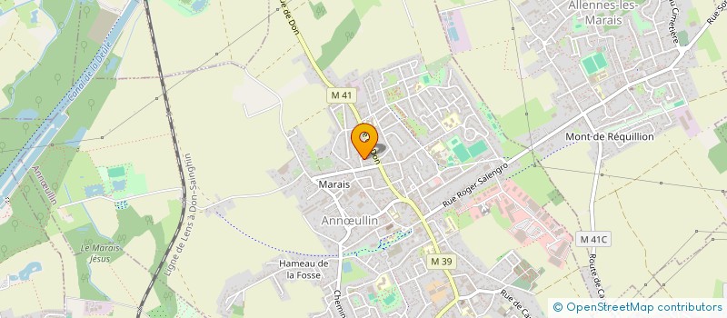 localisation de l'entreprise MONSIEUR JEROME LARTISIEN  ANNULLIN