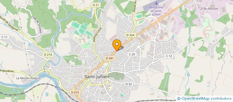 localisation de l'entreprise MONSIEUR JEROME LASSALLE à SAINT-JUNIEN