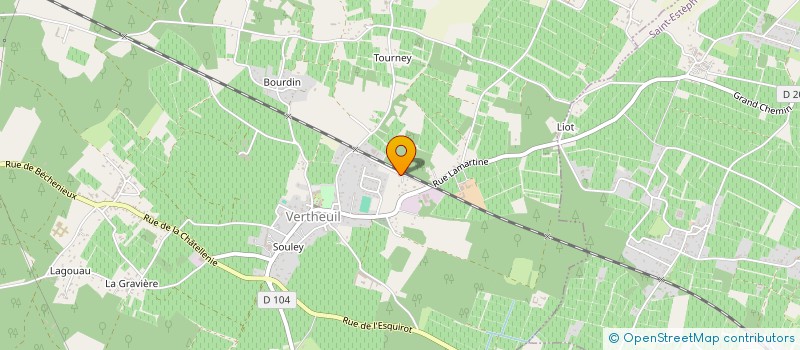 localisation de l'entreprise MONSIEUR JEROME LASSERE à VERTHEUIL