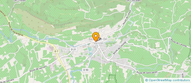 localisation de l'entreprise MONSIEUR JEROME LATARD  BEAUMES-DE-VENISE