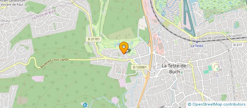 localisation de l'entreprise MONSIEUR JEROME LAUGA  LA TESTE-DE-BUCH