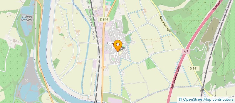 localisation de l'entreprise MONSIEUR JEROME LAURENT  DONZERE