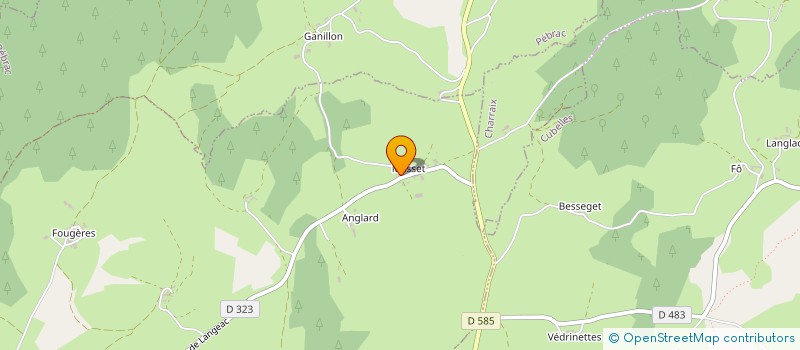 localisation de l'entreprise MONSIEUR JEROME LAURENT  VENTEUGES