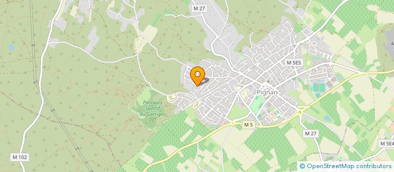localisation de l'entreprise MONSIEUR JEROME LAURENT à PIGNAN