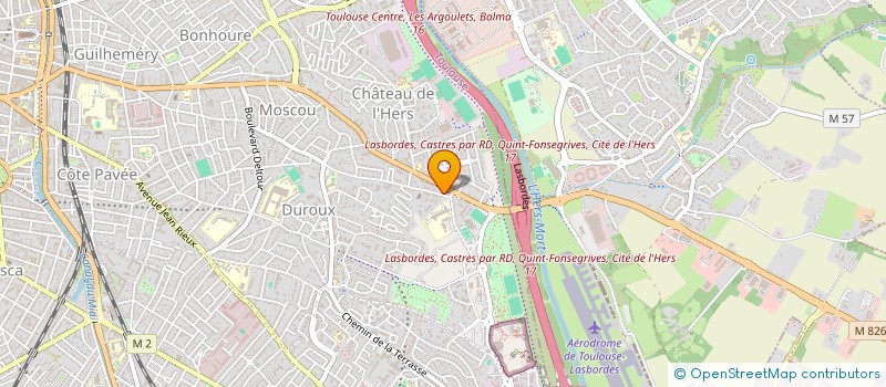 localisation de l'entreprise MONSIEUR JEROME LAURO à TOULOUSE