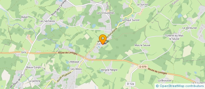 localisation de l'entreprise MONSIEUR JEROME LAVAUD à LA GENEYTOUSE
