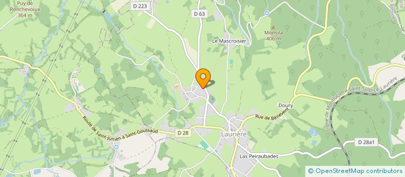 localisation de l'entreprise MONSIEUR JEROME LAVENIR à LAURIERE