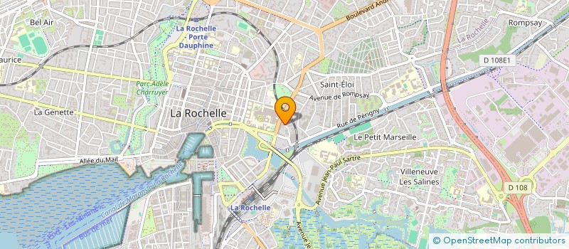 localisation de l'entreprise MONSIEUR JEROME LAVILLE  LA ROCHELLE