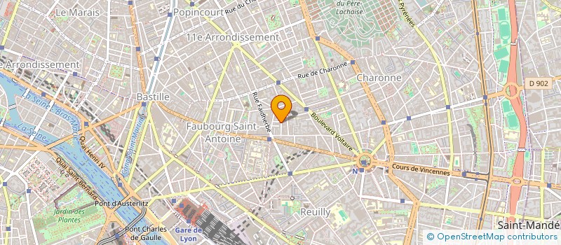 localisation de l'entreprise MONSIEUR JEROME LAVIROTTE  PARIS