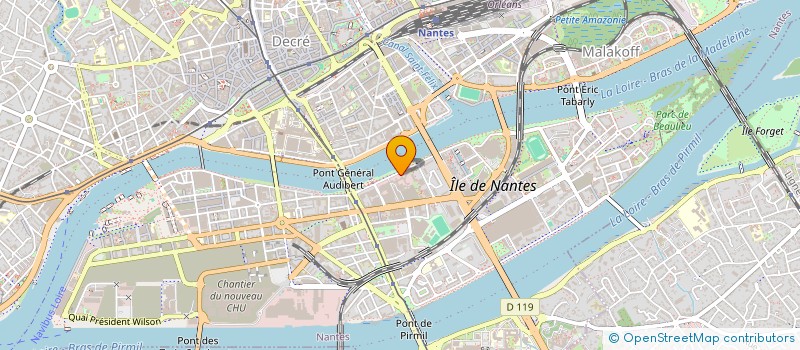 localisation de l'entreprise MONSIEUR JEROME LE BLANC à NANTES