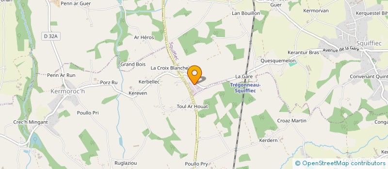 localisation de l'entreprise MONSIEUR JEROME LE BLOAS  POMMERIT-LE-VICOMTE