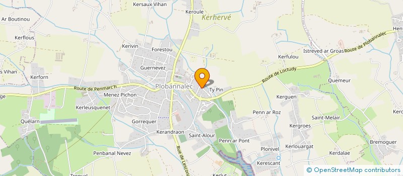 localisation de l'entreprise MONSIEUR JEROME LE GENTIL  PLOBANNALEC-LESCONIL
