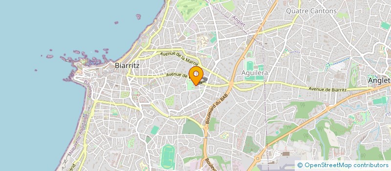 localisation de l'entreprise MONSIEUR JEROME LE GUYADER à BIARRITZ