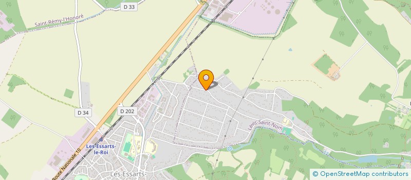 localisation de l'entreprise MONSIEUR JEROME LE LIARD  LEVIS-SAINT-NOM