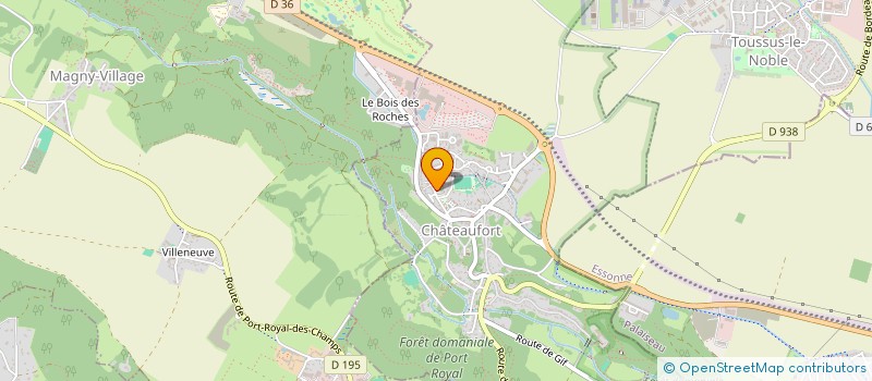 localisation de l'entreprise MONSIEUR JEROME LE MARECHAL  CHATEAUFORT