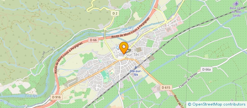 localisation de l'entreprise MONSIEUR JEROME LE MOALIGOU à ILLE-SUR-TET
