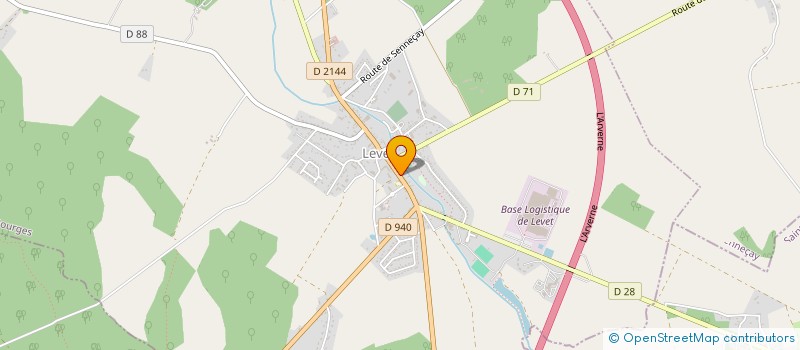 localisation de l'entreprise MONSIEUR JEROME LEBEL  LEVET