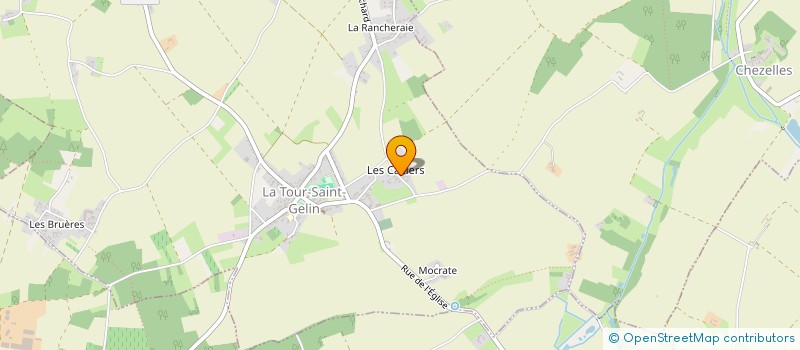 localisation de l'entreprise MONSIEUR JEROME LEBLED  LA TOUR-SAINT-GELIN