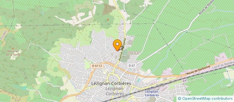 localisation de l'entreprise MONSIEUR JEROME LEBLOND à LEZIGNAN-CORBIERES