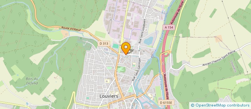 localisation de l'entreprise MONSIEUR JEROME LEBOUC  LOUVIERS