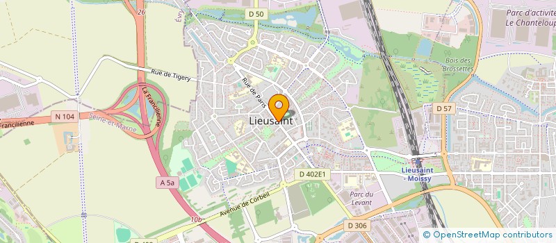 localisation de l'entreprise MONSIEUR JEROME LEBOUEIX  LIEUSAINT