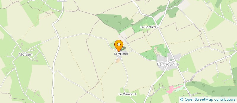 localisation de l'entreprise MONSIEUR JEROME LEBRUN à BERTHOUVILLE