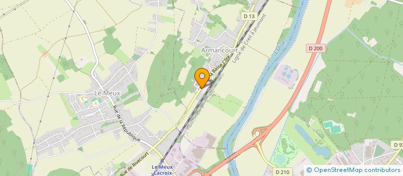 localisation de l'entreprise MONSIEUR JEROME LECAS  ARMANCOURT