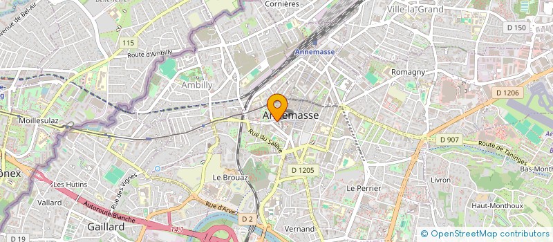 localisation de l'entreprise MONSIEUR JEROME LECOINTRE  FILLINGES