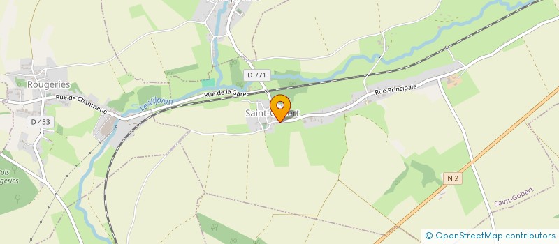 localisation de l'entreprise MONSIEUR JEROME LECOMTE  ROUGERIES