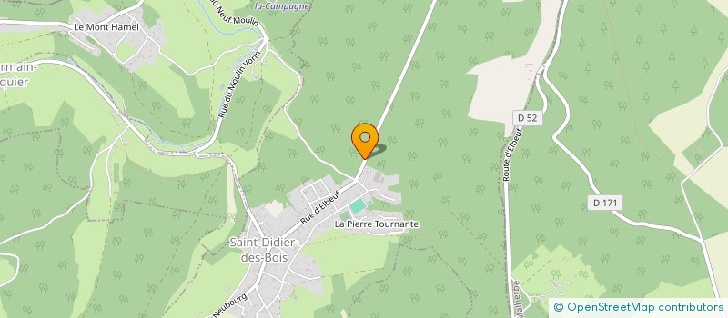 localisation de l'entreprise MONSIEUR JEROME LECOMTE à ELBEUF