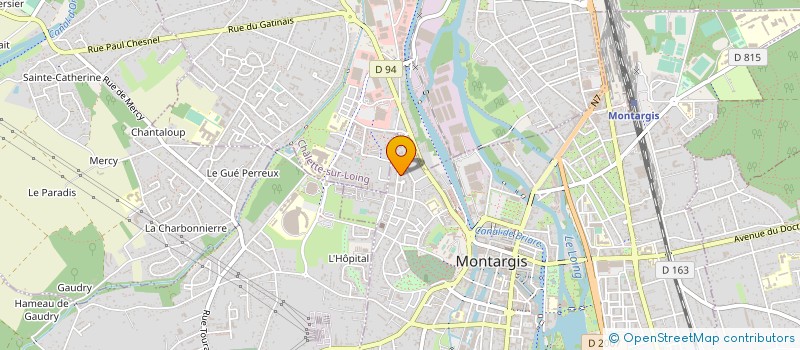 localisation de l'entreprise MONSIEUR JEROME LECONTE à MONTARGIS