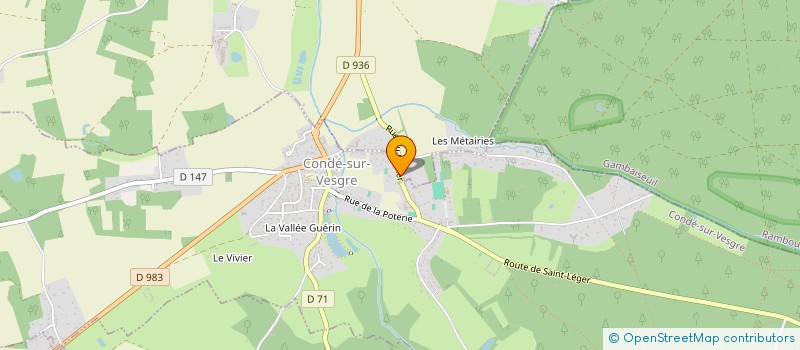 localisation de l'entreprise MONSIEUR JEROME LECQUYER  CONDE-SUR-VESGRE