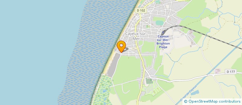 localisation de l'entreprise MONSIEUR JEROME LEDUC à CAYEUX-SUR-MER