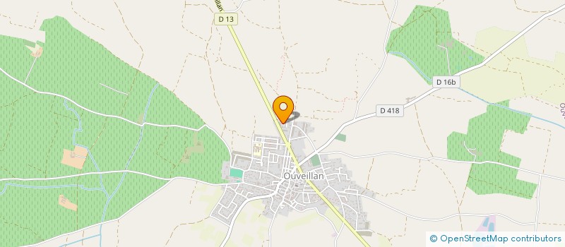 localisation de l'entreprise MONSIEUR JEROME LEFEVRE  OUVEILLAN