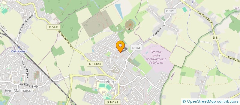 localisation de l'entreprise MONSIEUR JEROME LEFEVRE  LEFOREST