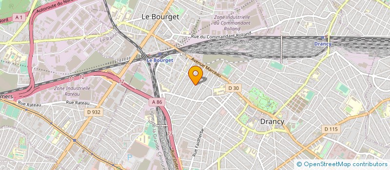 localisation de l'entreprise MONSIEUR JEROME LEFRANCOIS à DRANCY