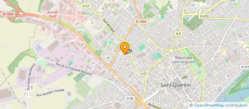 localisation de l'entreprise MONSIEUR JEROME LEGRAND à SAINT-QUENTIN