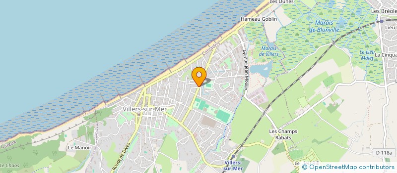 localisation de l'entreprise MONSIEUR JEROME LEGRAND à VILLERS-SUR-MER