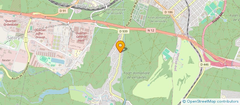 localisation de l'entreprise MONSIEUR JEROME LEJARS  BUC