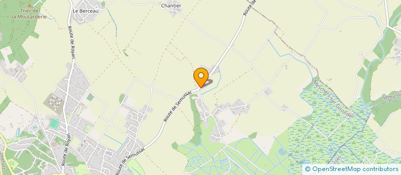 localisation de l'entreprise MONSIEUR JEROME LEMAIRE  MESCHERS-SUR-GIRONDE